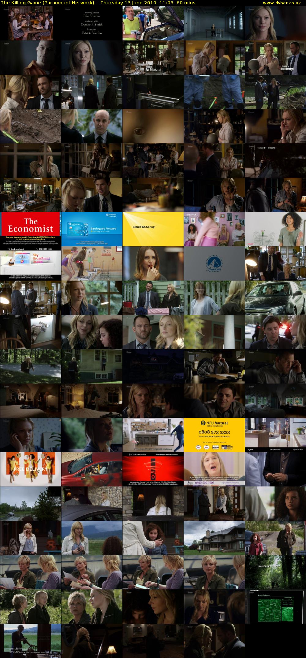 The Killing Game (Paramount Network) Thursday 13 June 2019 11:05 - 12:05