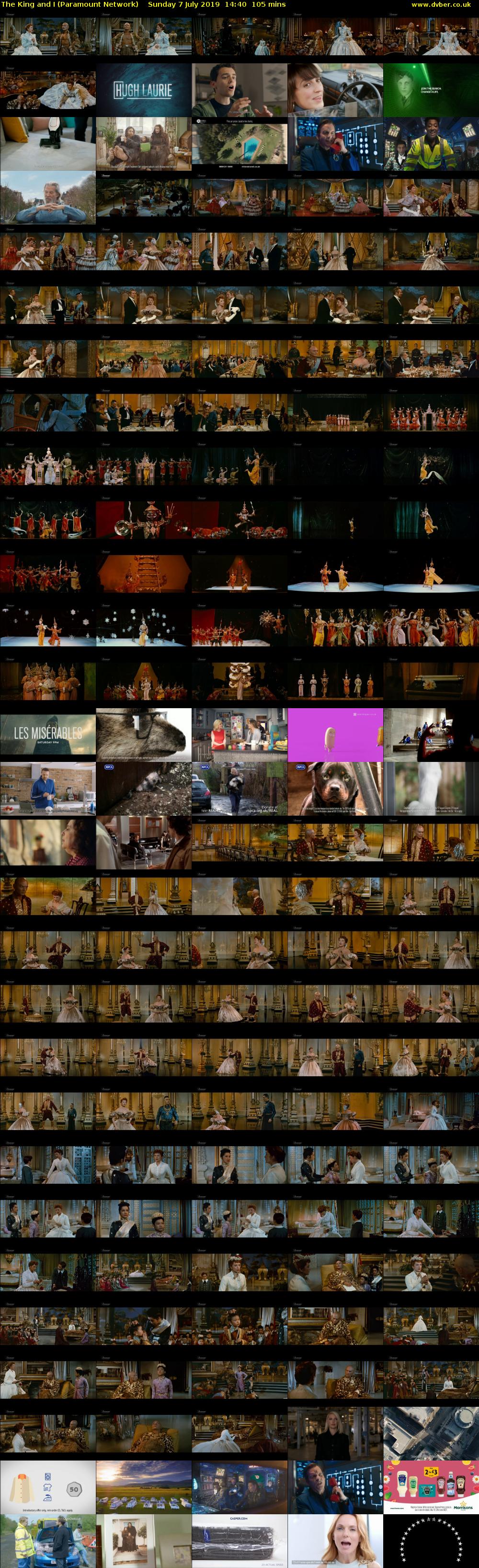 The King and I (Paramount Network) Sunday 7 July 2019 14:40 - 16:25
