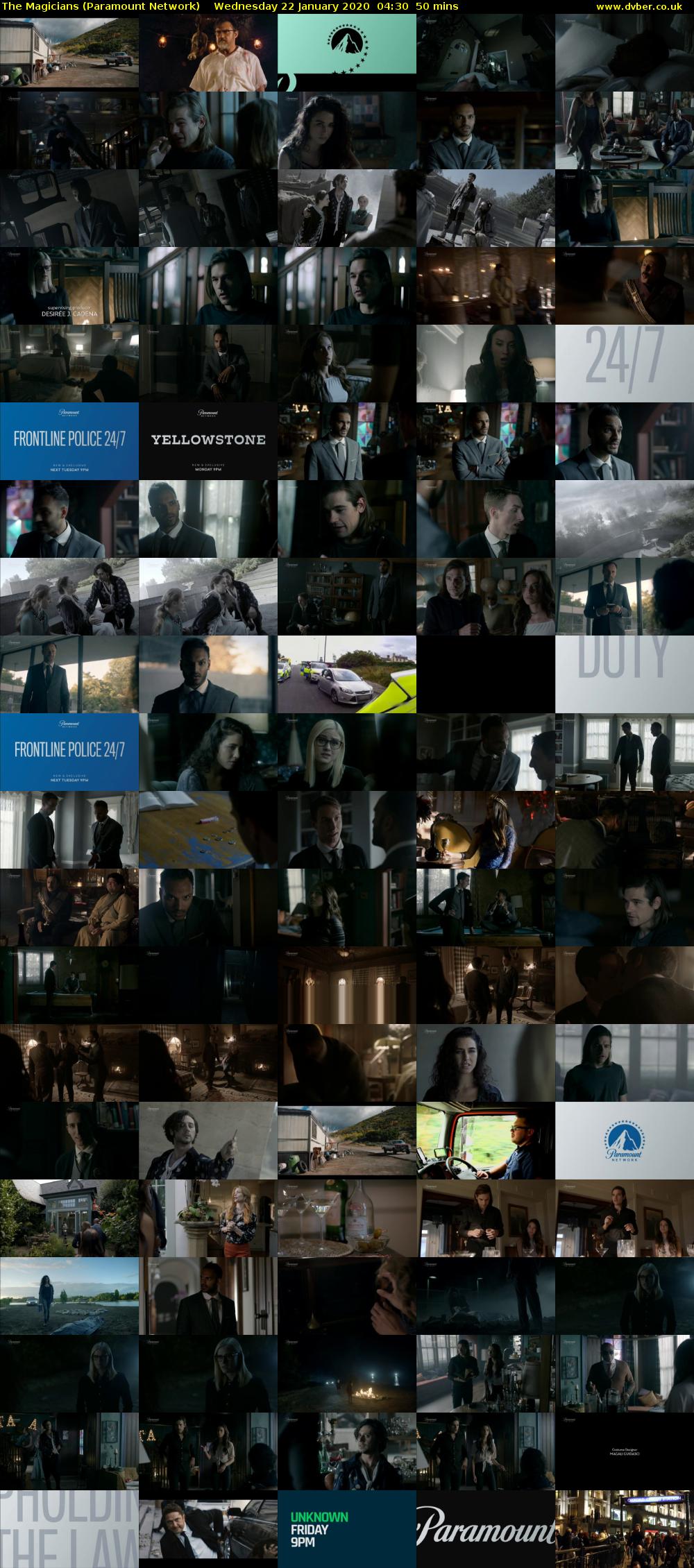 The Magicians (Paramount Network) Wednesday 22 January 2020 04:30 - 05:20