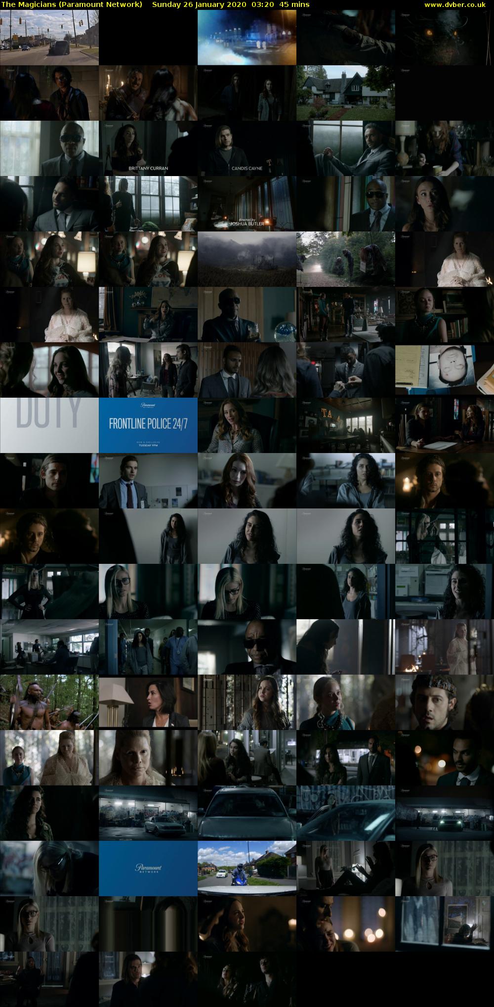 The Magicians (Paramount Network) Sunday 26 January 2020 03:20 - 04:05