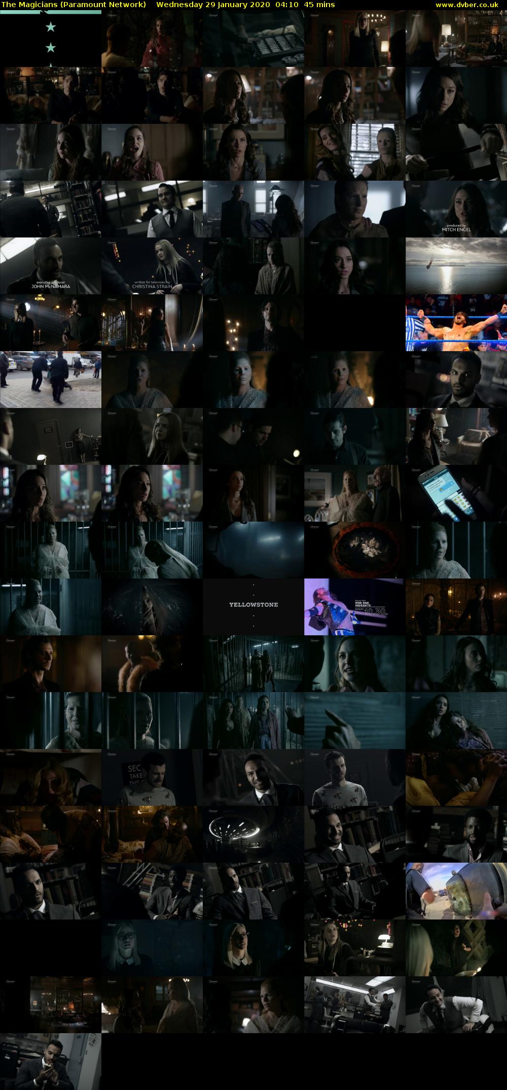 The Magicians (Paramount Network) Wednesday 29 January 2020 04:10 - 04:55