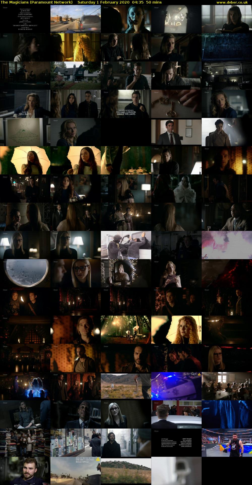 The Magicians (Paramount Network) Saturday 1 February 2020 04:35 - 05:25