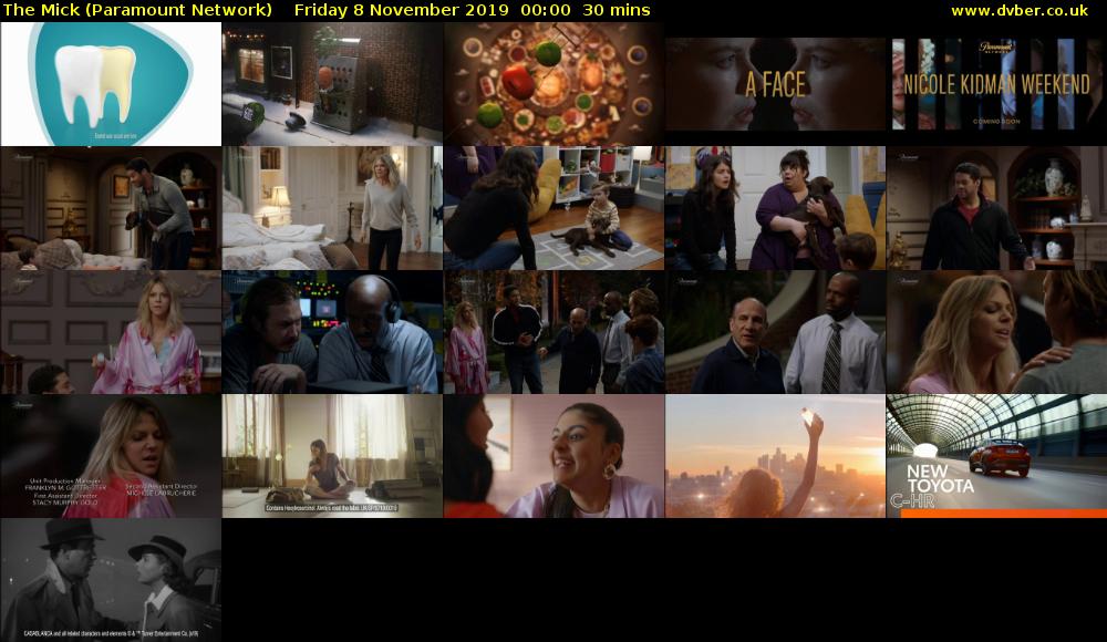 The Mick (Paramount Network) Friday 8 November 2019 00:00 - 00:30