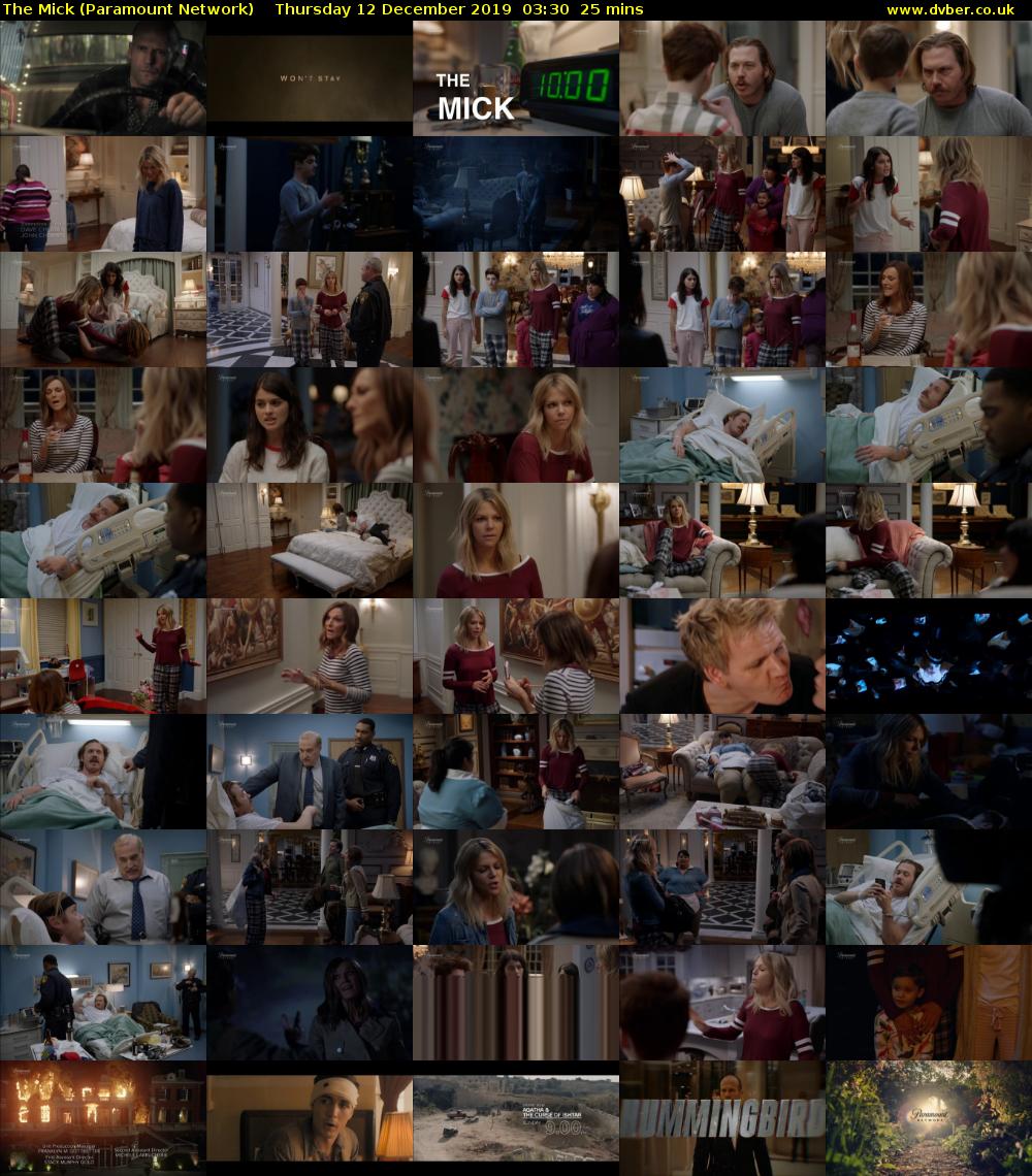 The Mick (Paramount Network) Thursday 12 December 2019 03:30 - 03:55