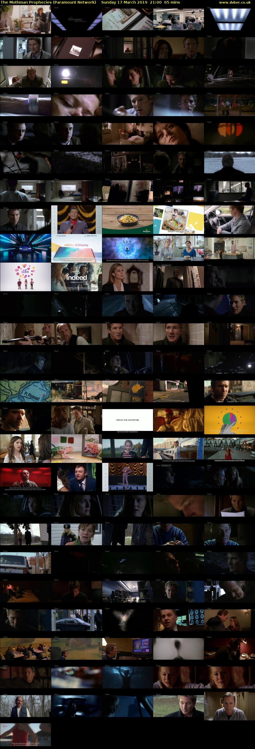 The Mothman Prophecies (Paramount Network) Sunday 17 March 2019 21:00 - 22:05