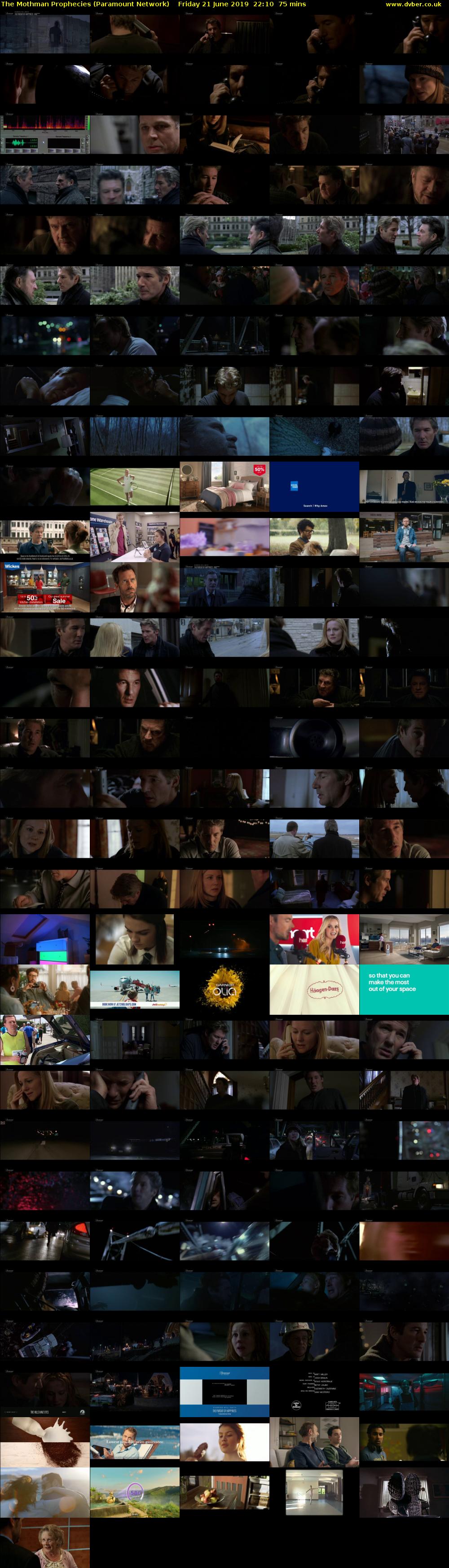 The Mothman Prophecies (Paramount Network) Friday 21 June 2019 22:10 - 23:25