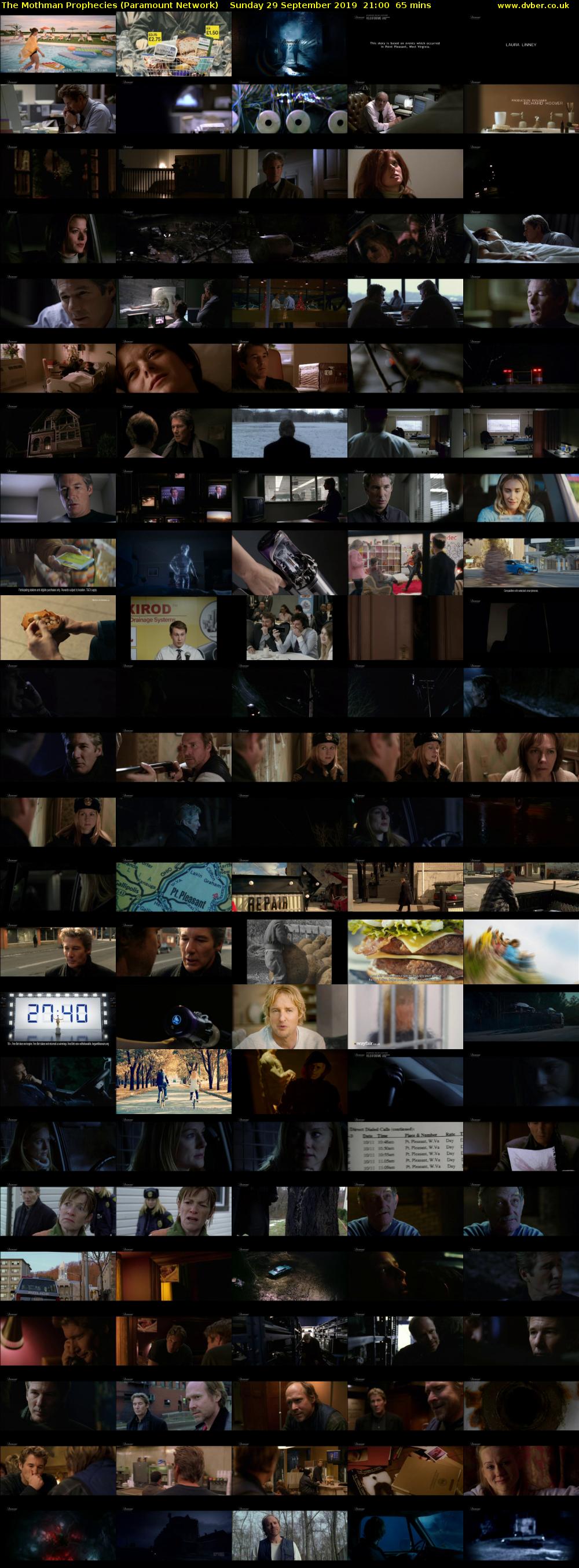 The Mothman Prophecies (Paramount Network) Sunday 29 September 2019 21:00 - 22:05