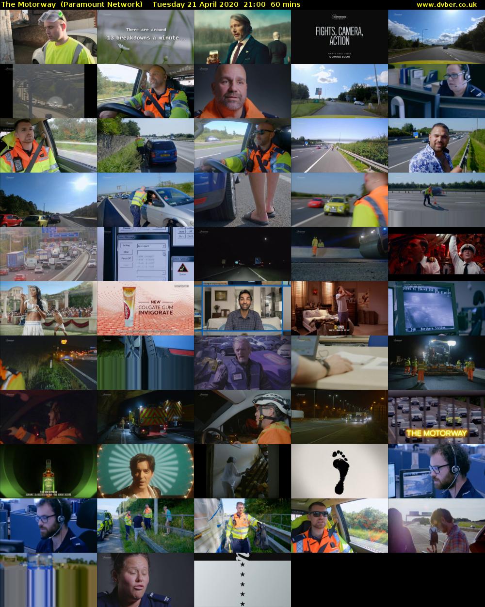 The Motorway  (Paramount Network) Tuesday 21 April 2020 21:00 - 22:00