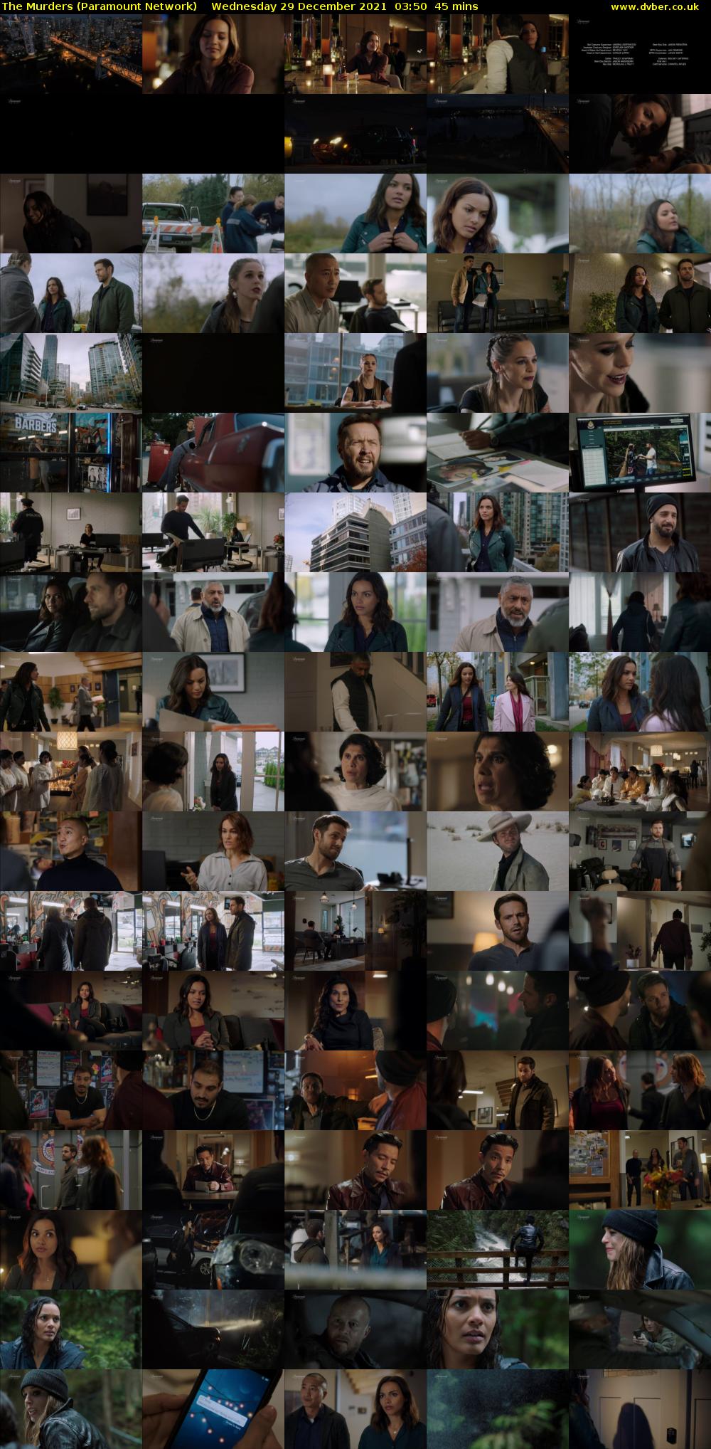 The Murders (Paramount Network) Wednesday 29 December 2021 03:50 - 04:35