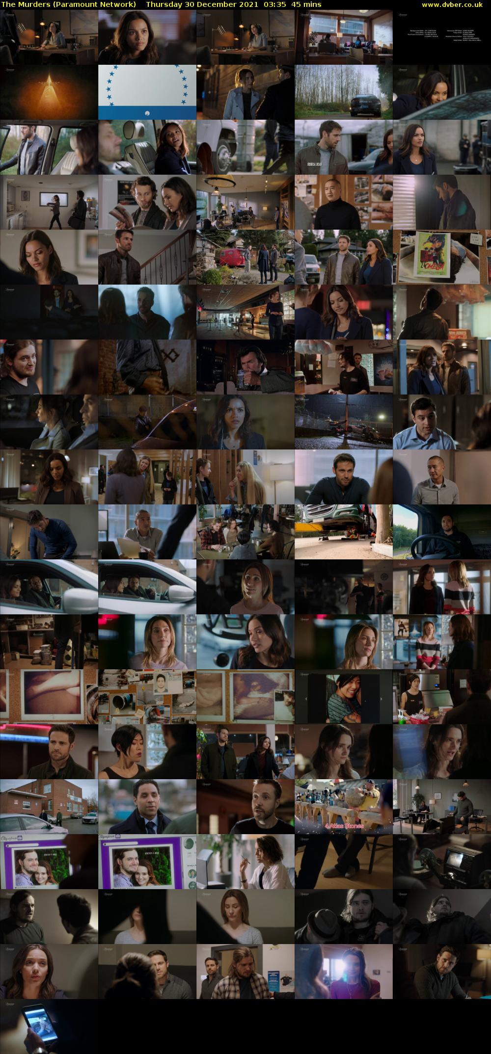 The Murders (Paramount Network) Thursday 30 December 2021 03:35 - 04:20