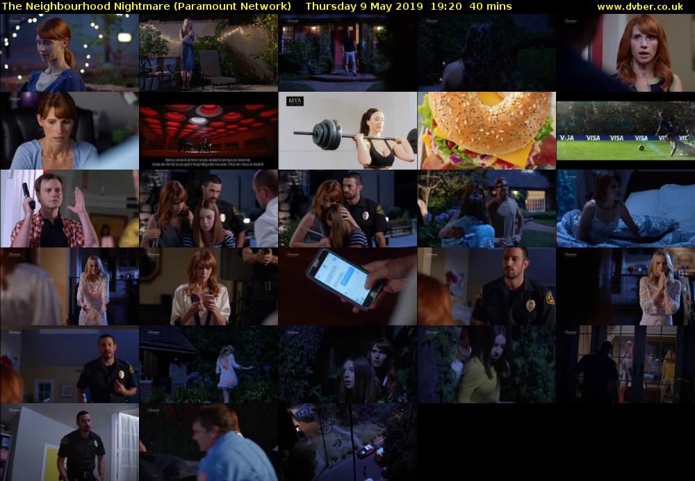 The Neighbourhood Nightmare (Paramount Network) Thursday 9 May 2019 19:20 - 20:00