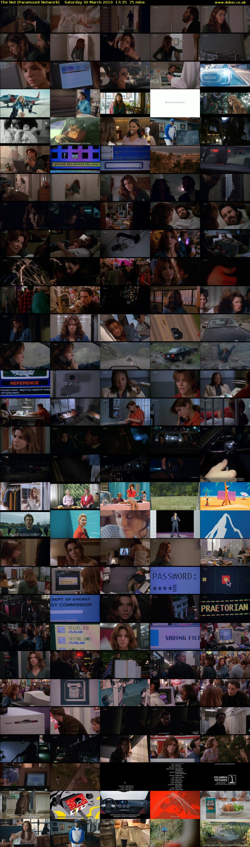 The Net (Paramount Network) Saturday 30 March 2019 17:35 - 18:50