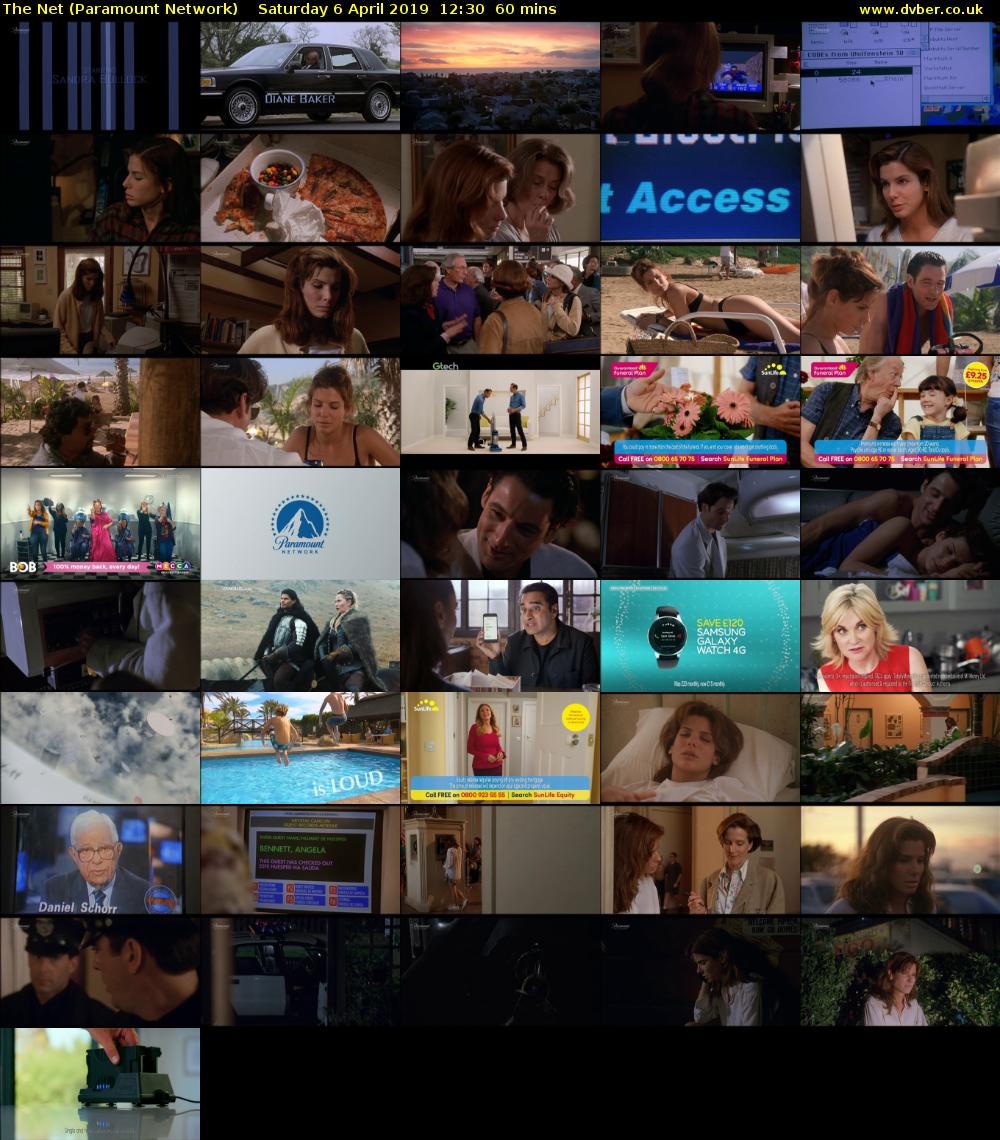 The Net (Paramount Network) Saturday 6 April 2019 12:30 - 13:30
