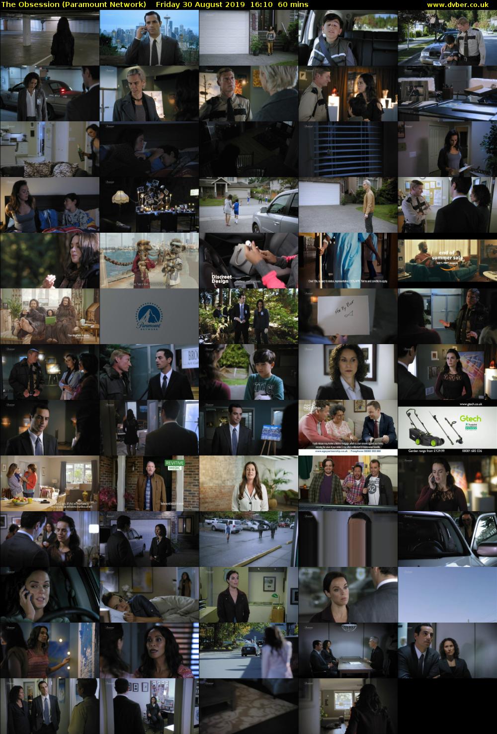 The Obsession (Paramount Network) Friday 30 August 2019 16:10 - 17:10