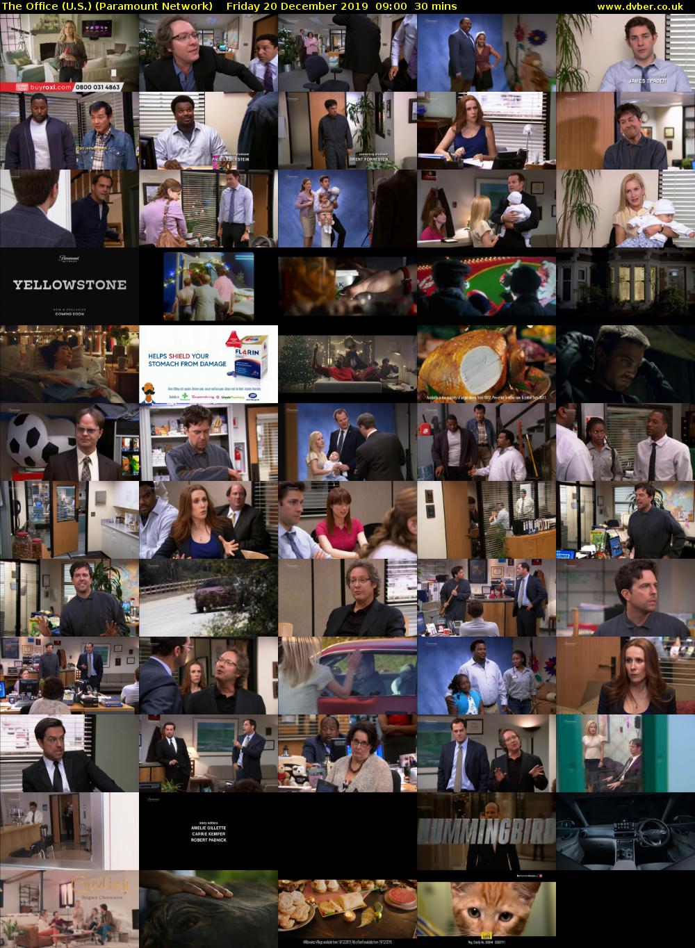 The Office (U.S.) (Paramount Network) Friday 20 December 2019 09:00 - 09:30