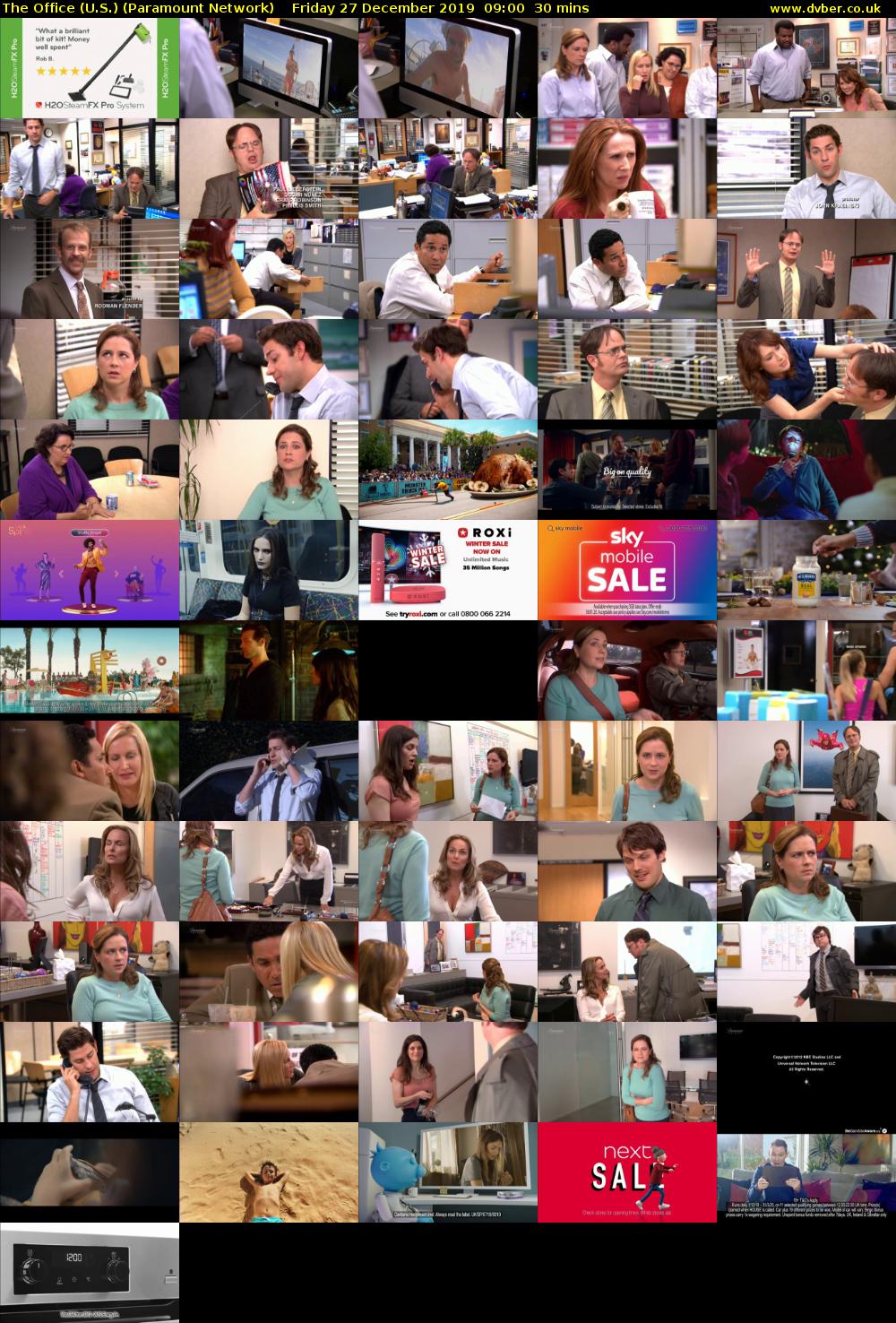 The Office (U.S.) (Paramount Network) Friday 27 December 2019 09:00 - 09:30