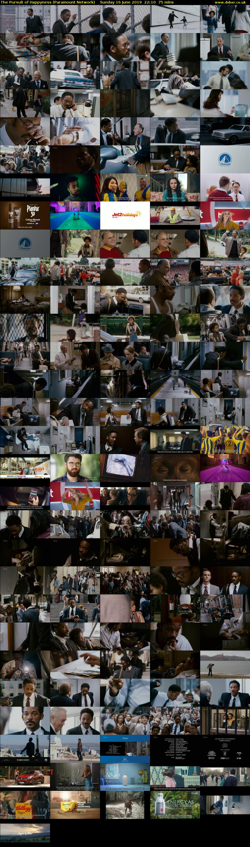 The Pursuit of Happyness (Paramount Network) Sunday 16 June 2019 22:10 - 23:25