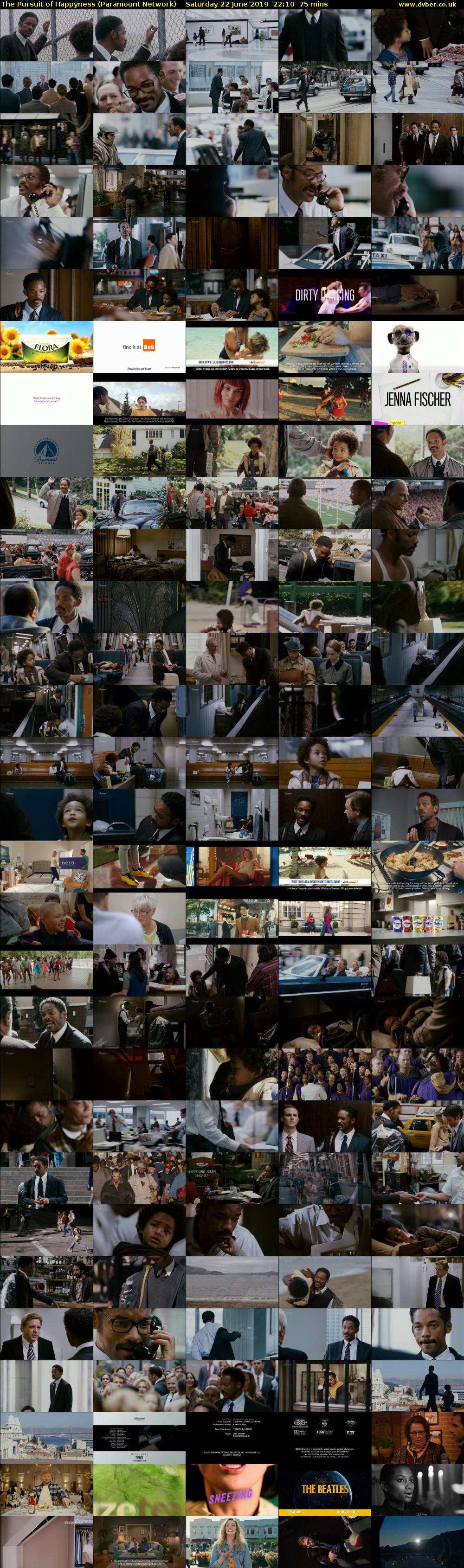 The Pursuit of Happyness (Paramount Network) Saturday 22 June 2019 22:10 - 23:25