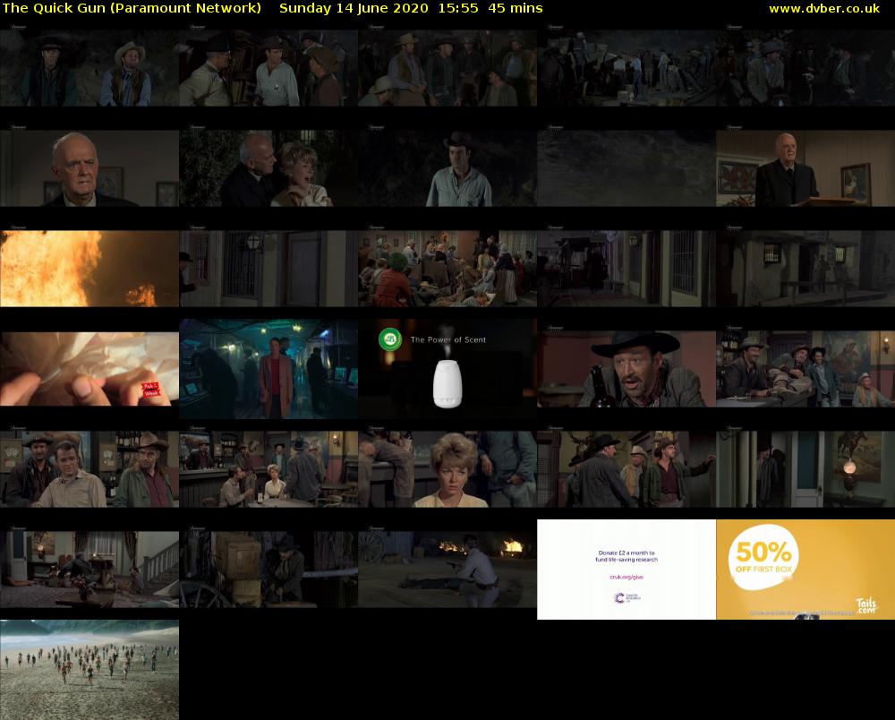 The Quick Gun (Paramount Network) Sunday 14 June 2020 15:55 - 16:40