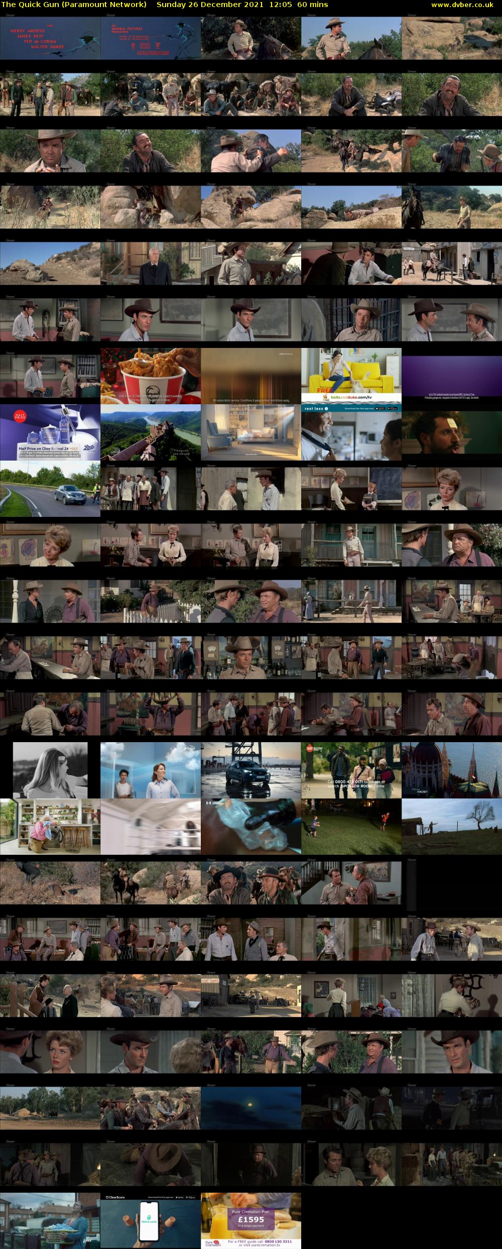 The Quick Gun (Paramount Network) Sunday 26 December 2021 12:05 - 13:05
