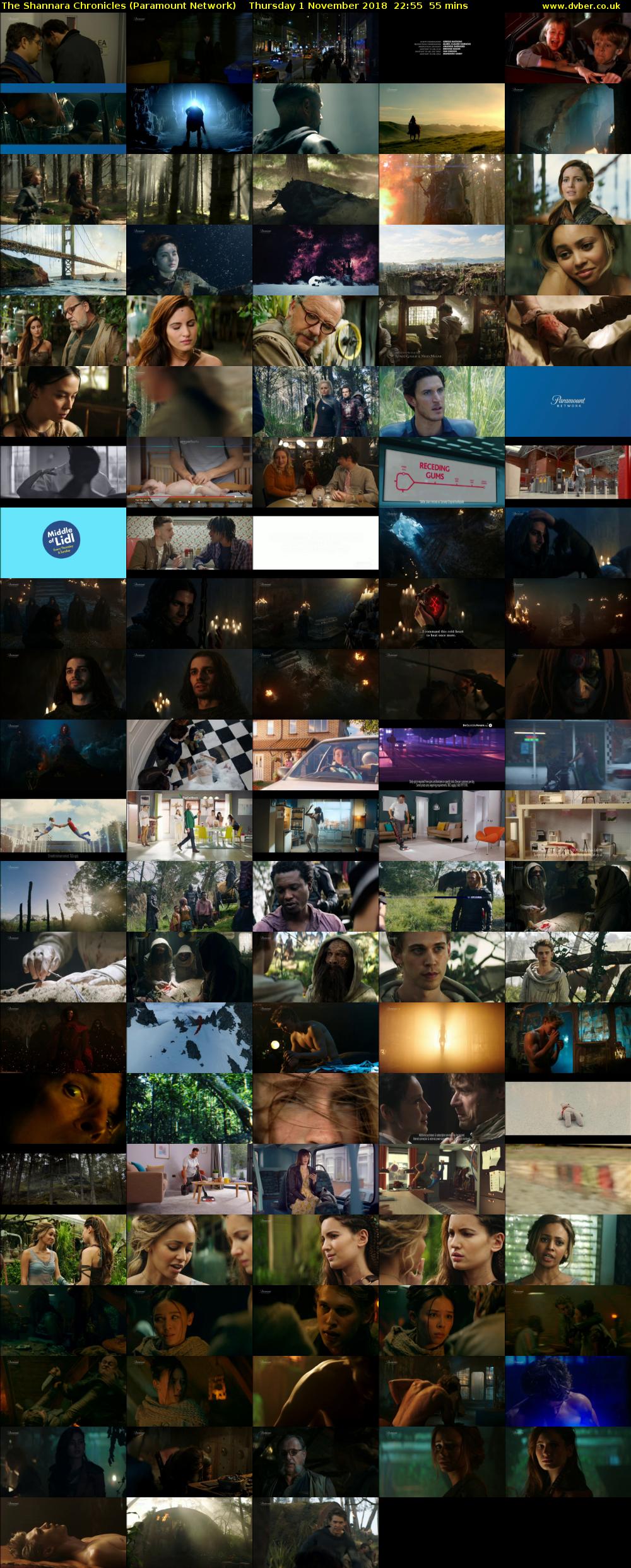 The Shannara Chronicles (Paramount Network) Thursday 1 November 2018 22:55 - 23:50