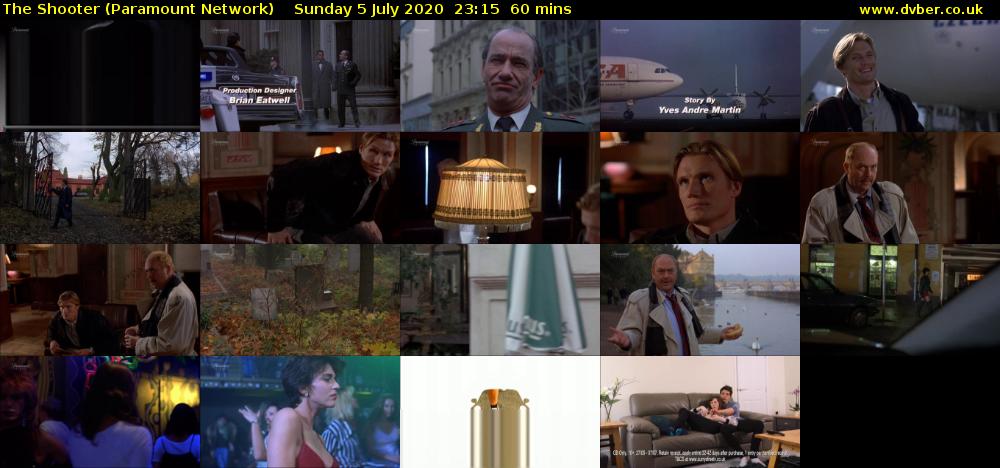 The Shooter (Paramount Network) Sunday 5 July 2020 23:15 - 00:15
