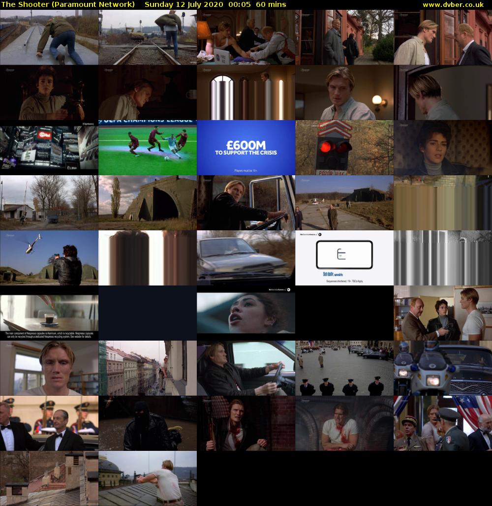 The Shooter (Paramount Network) Sunday 12 July 2020 00:05 - 01:05