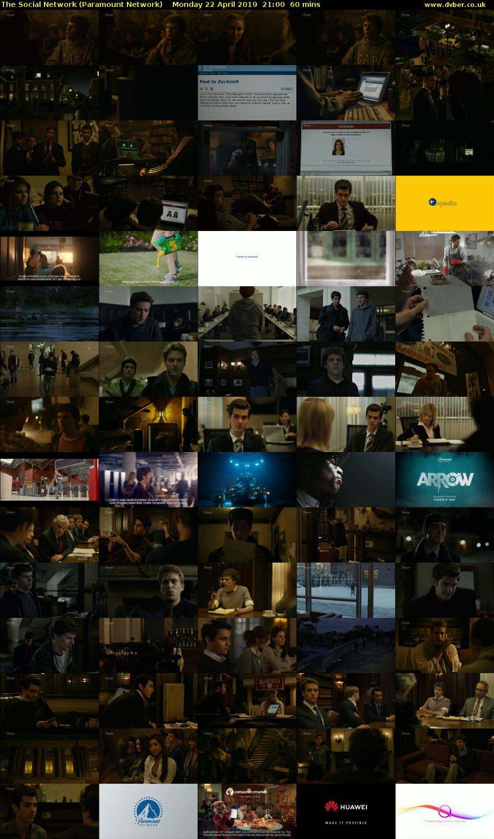 The Social Network (Paramount Network) Monday 22 April 2019 21:00 - 22:00