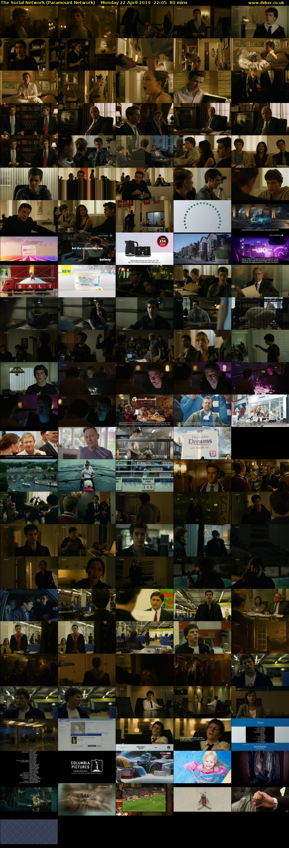 The Social Network (Paramount Network) Monday 22 April 2019 22:05 - 23:25