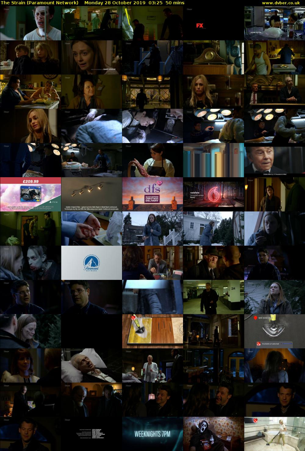 The Strain (Paramount Network) Monday 28 October 2019 03:25 - 04:15