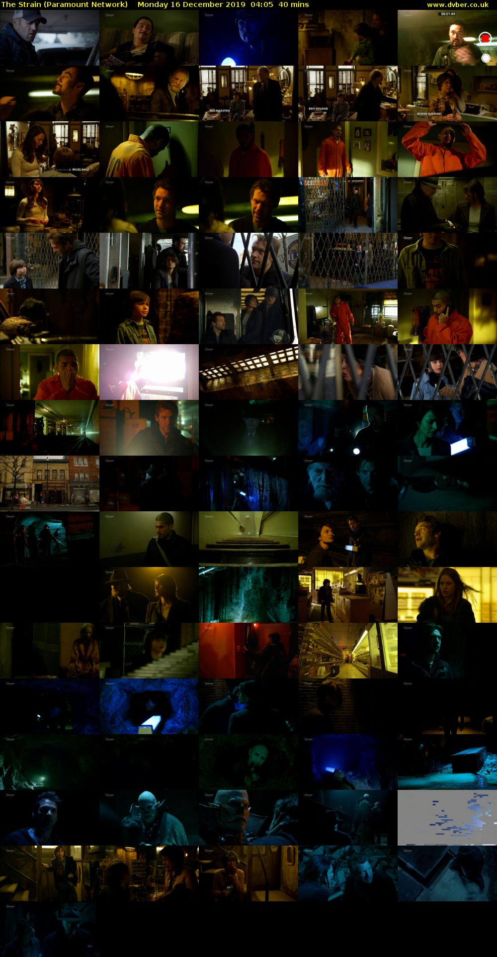 The Strain (Paramount Network) Monday 16 December 2019 04:05 - 04:45