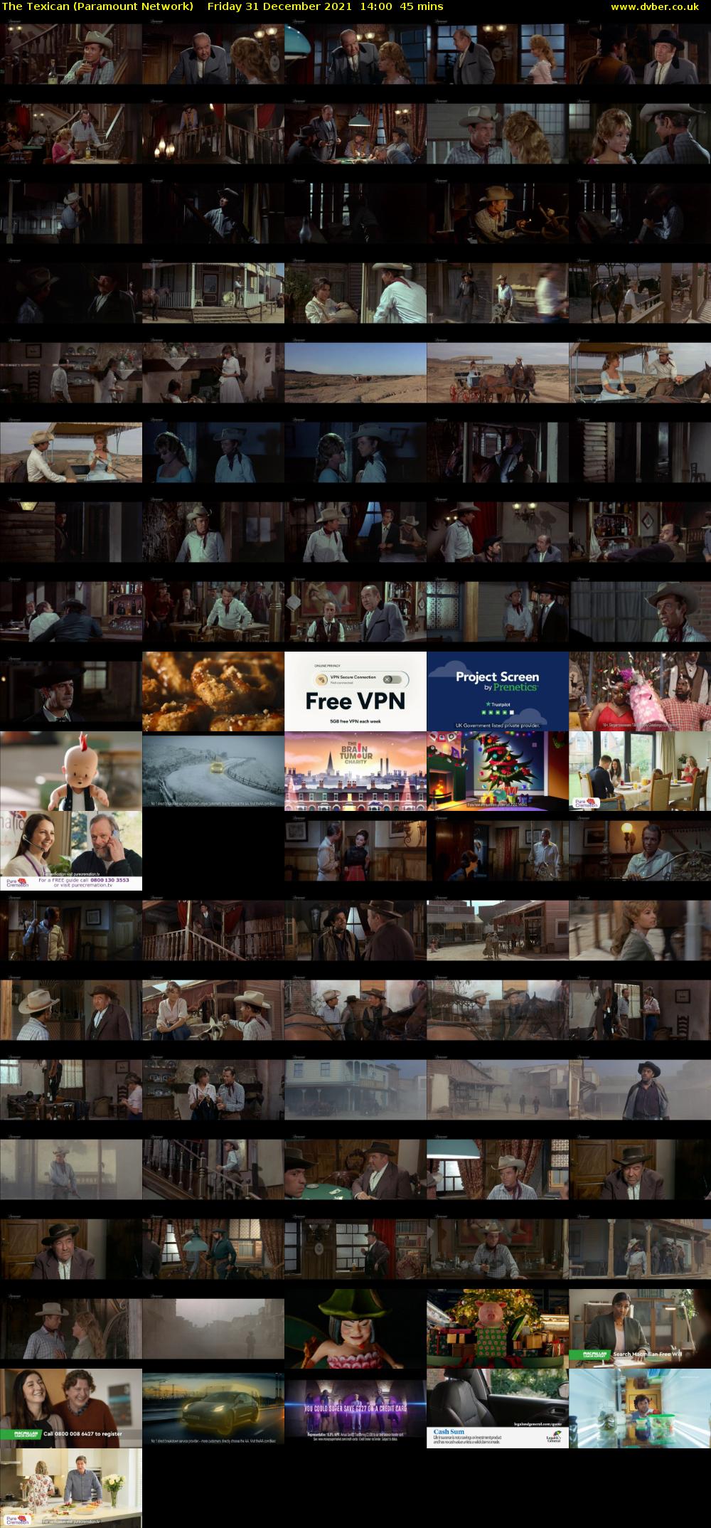 The Texican (Paramount Network) Friday 31 December 2021 14:00 - 14:45