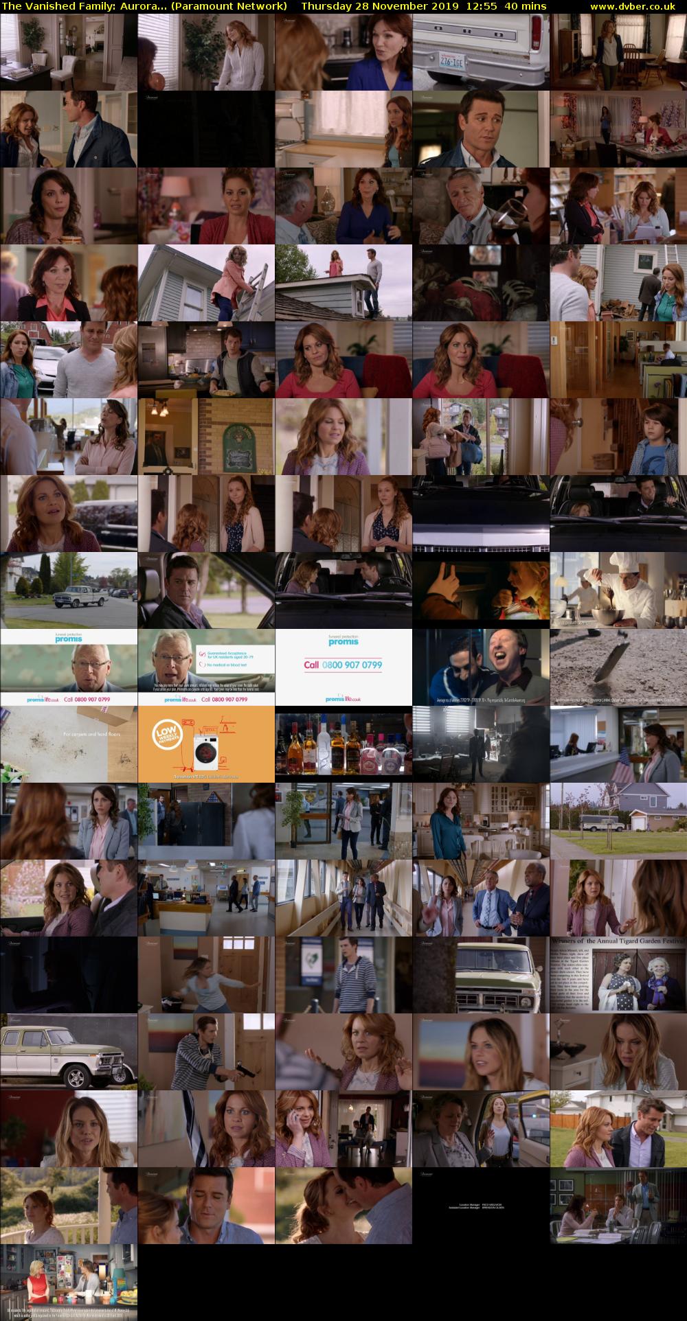 The Vanished Family: Aurora... (Paramount Network) Thursday 28 November 2019 12:55 - 13:35