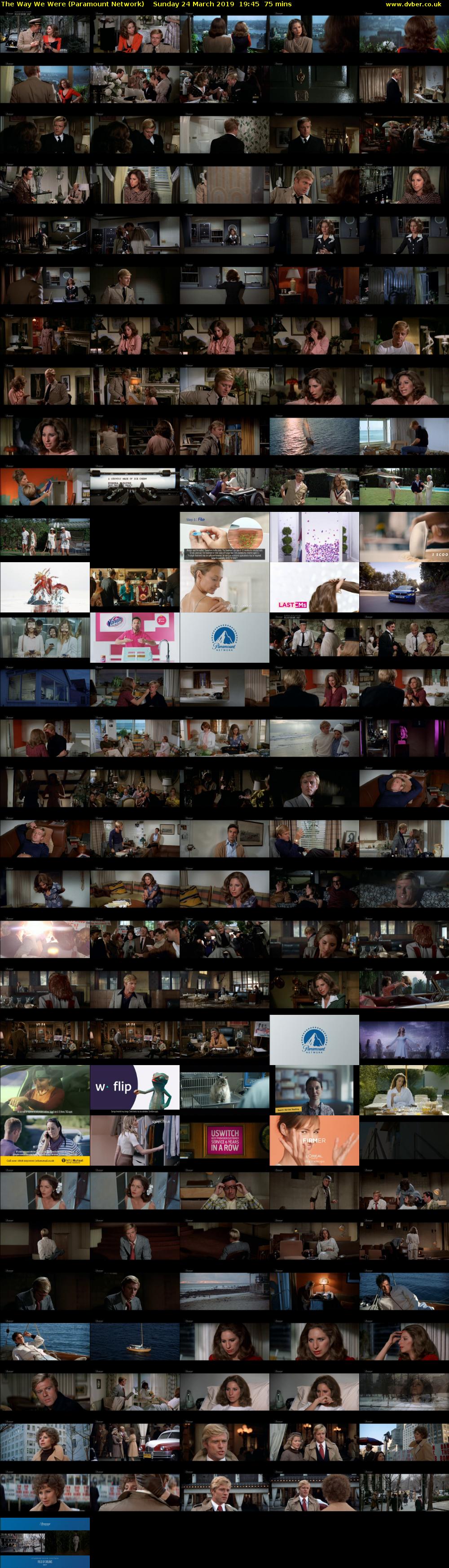 The Way We Were (Paramount Network) Sunday 24 March 2019 19:45 - 21:00