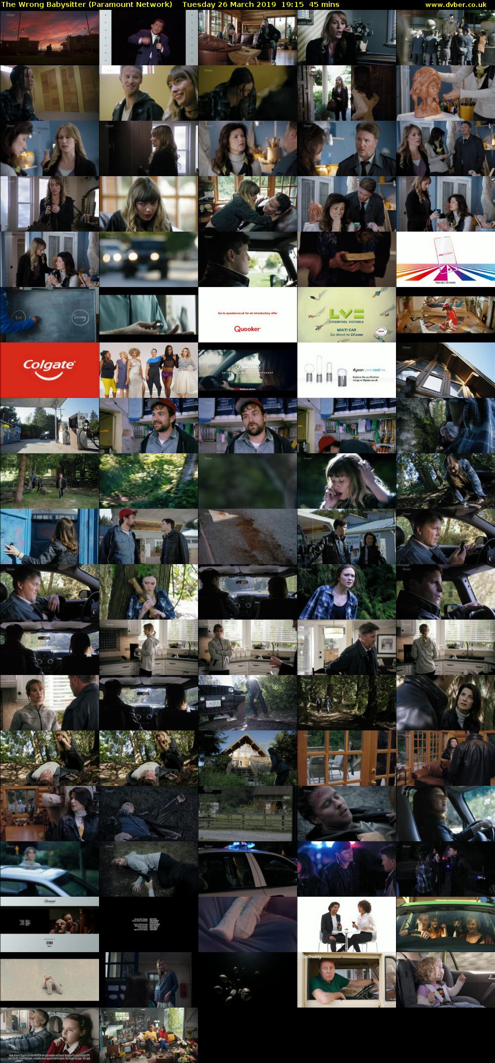 The Wrong Babysitter (Paramount Network) Tuesday 26 March 2019 19:15 - 20:00