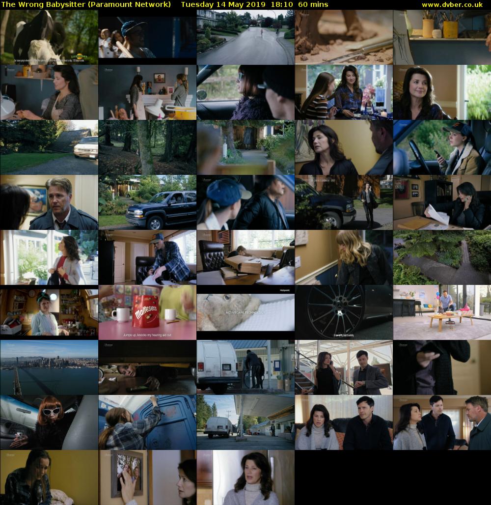 The Wrong Babysitter (Paramount Network) Tuesday 14 May 2019 18:10 - 19:10