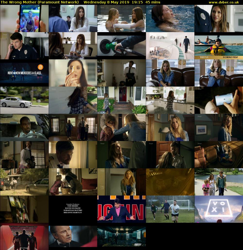 The Wrong Mother (Paramount Network) Wednesday 8 May 2019 19:15 - 20:00