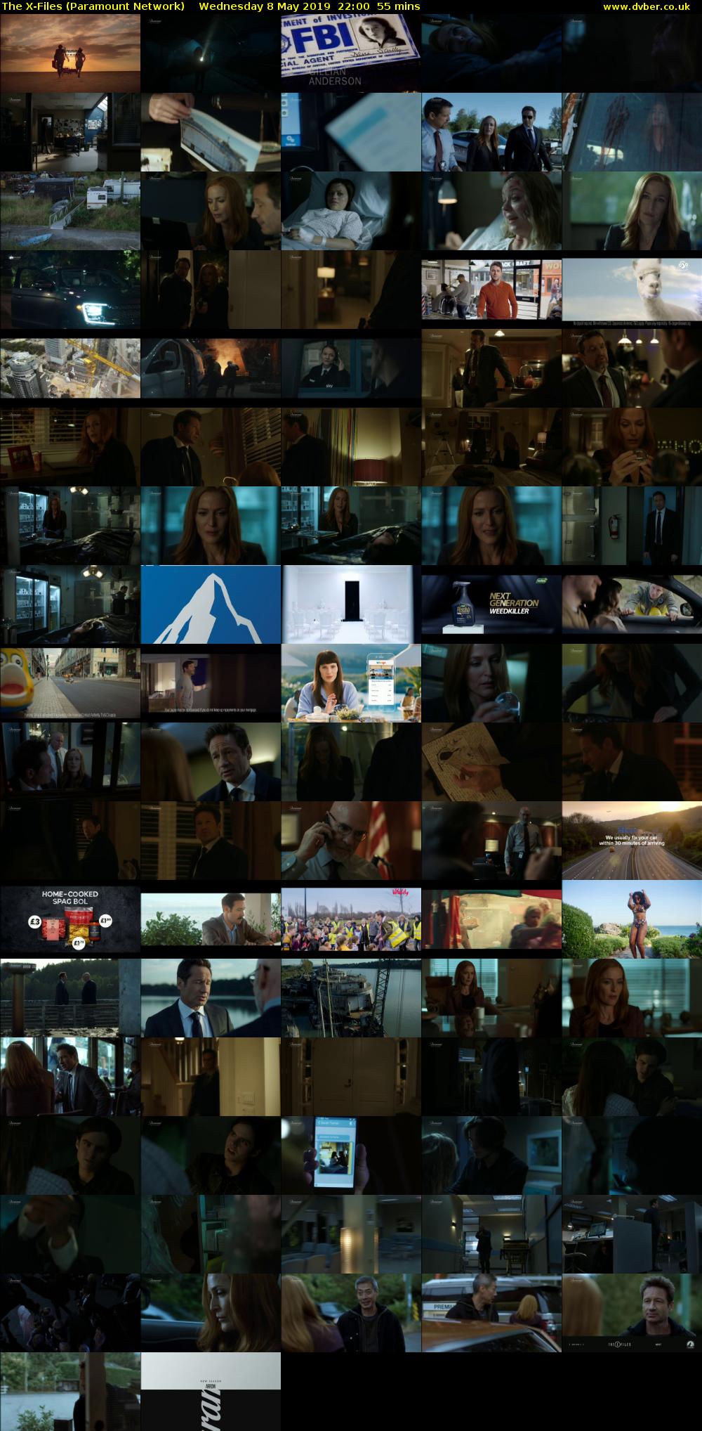 The X-Files (Paramount Network) Wednesday 8 May 2019 22:00 - 22:55