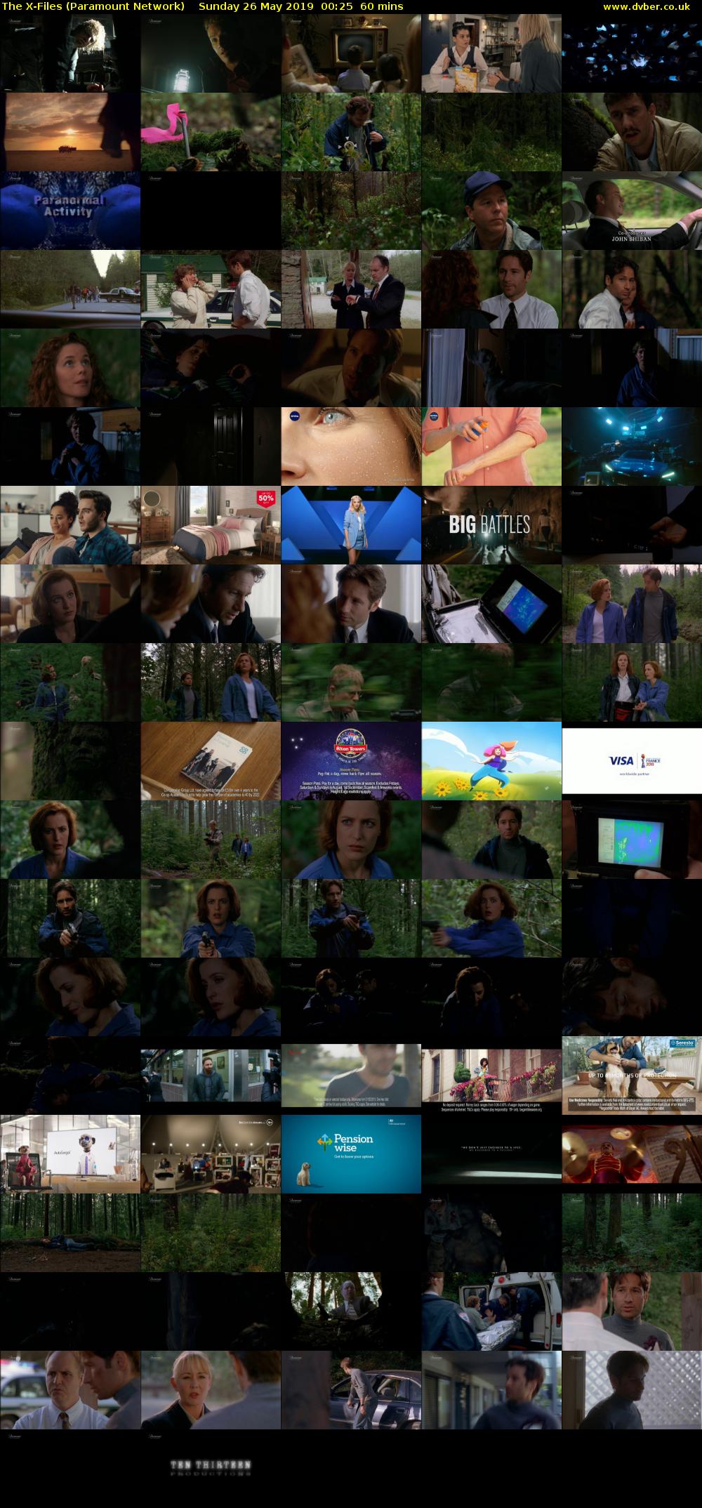 The X-Files (Paramount Network) Sunday 26 May 2019 00:25 - 01:25