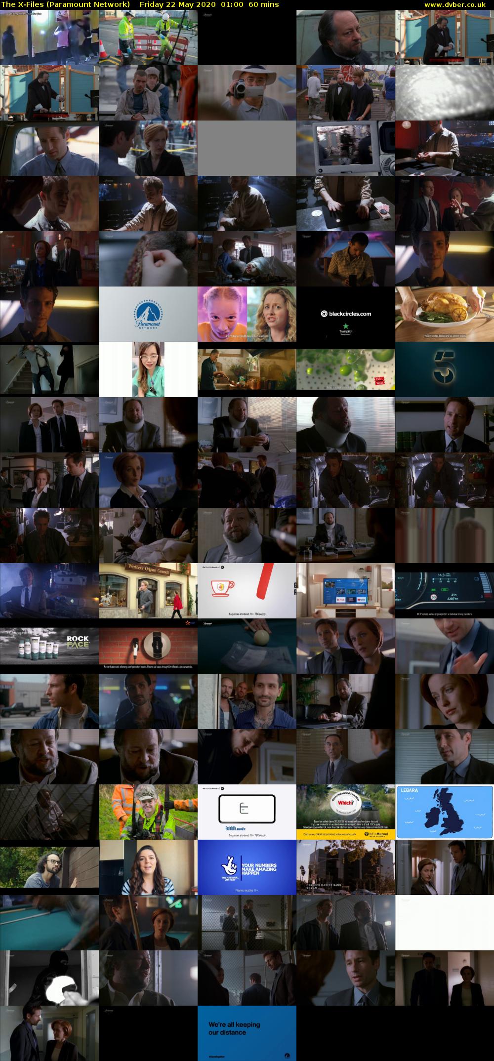 The X-Files (Paramount Network) Friday 22 May 2020 01:00 - 02:00