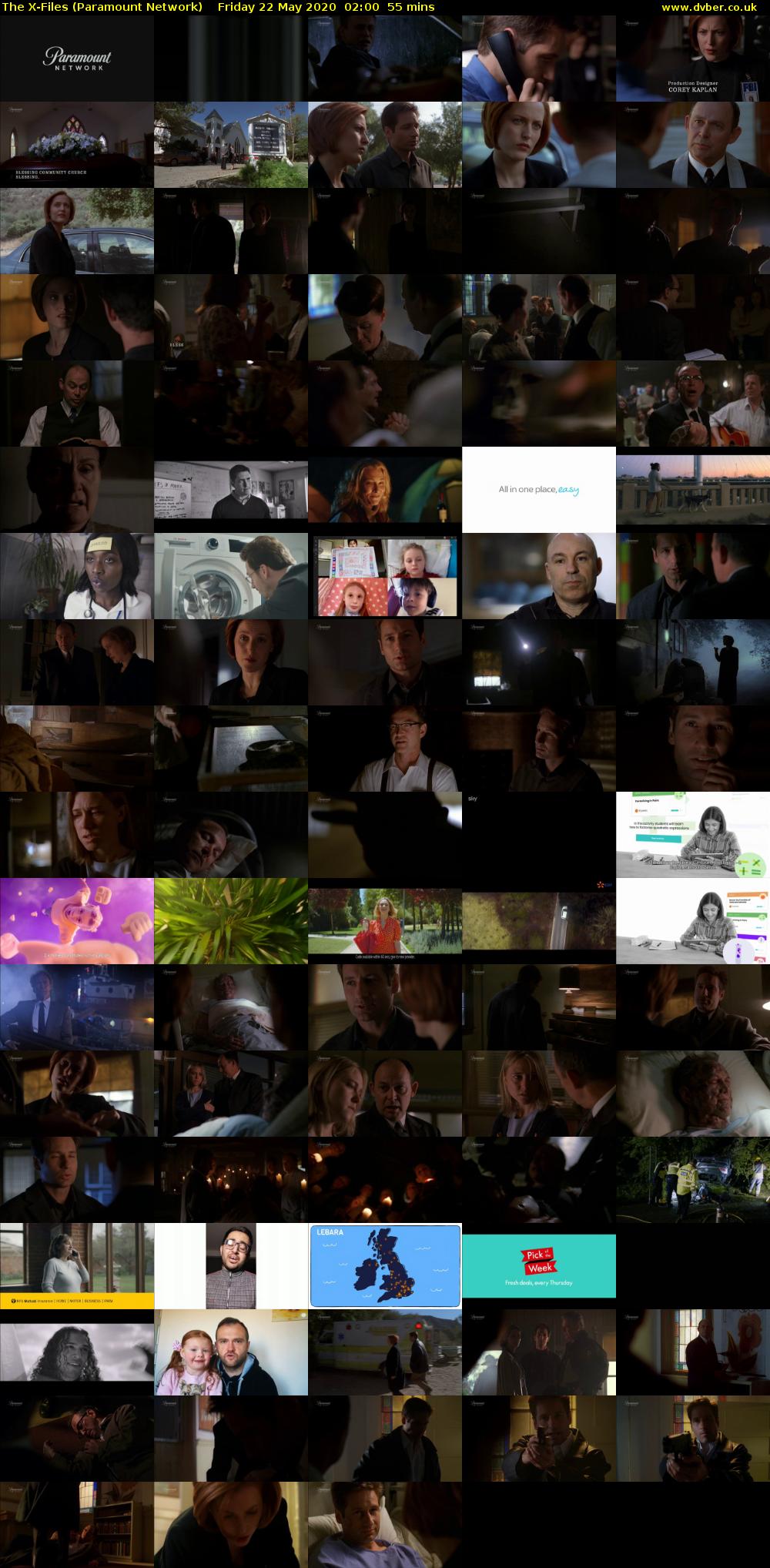 The X-Files (Paramount Network) Friday 22 May 2020 02:00 - 02:55