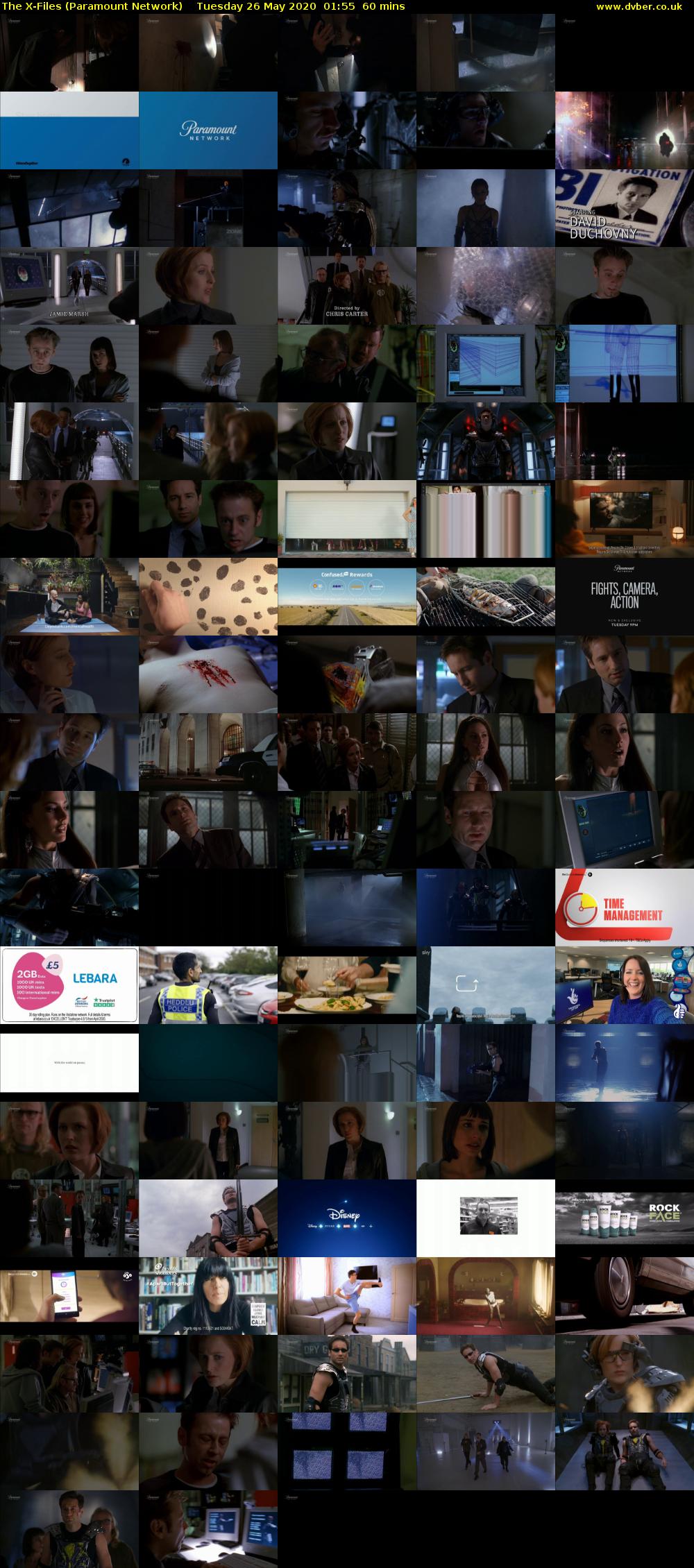 The X-Files (Paramount Network) Tuesday 26 May 2020 01:55 - 02:55