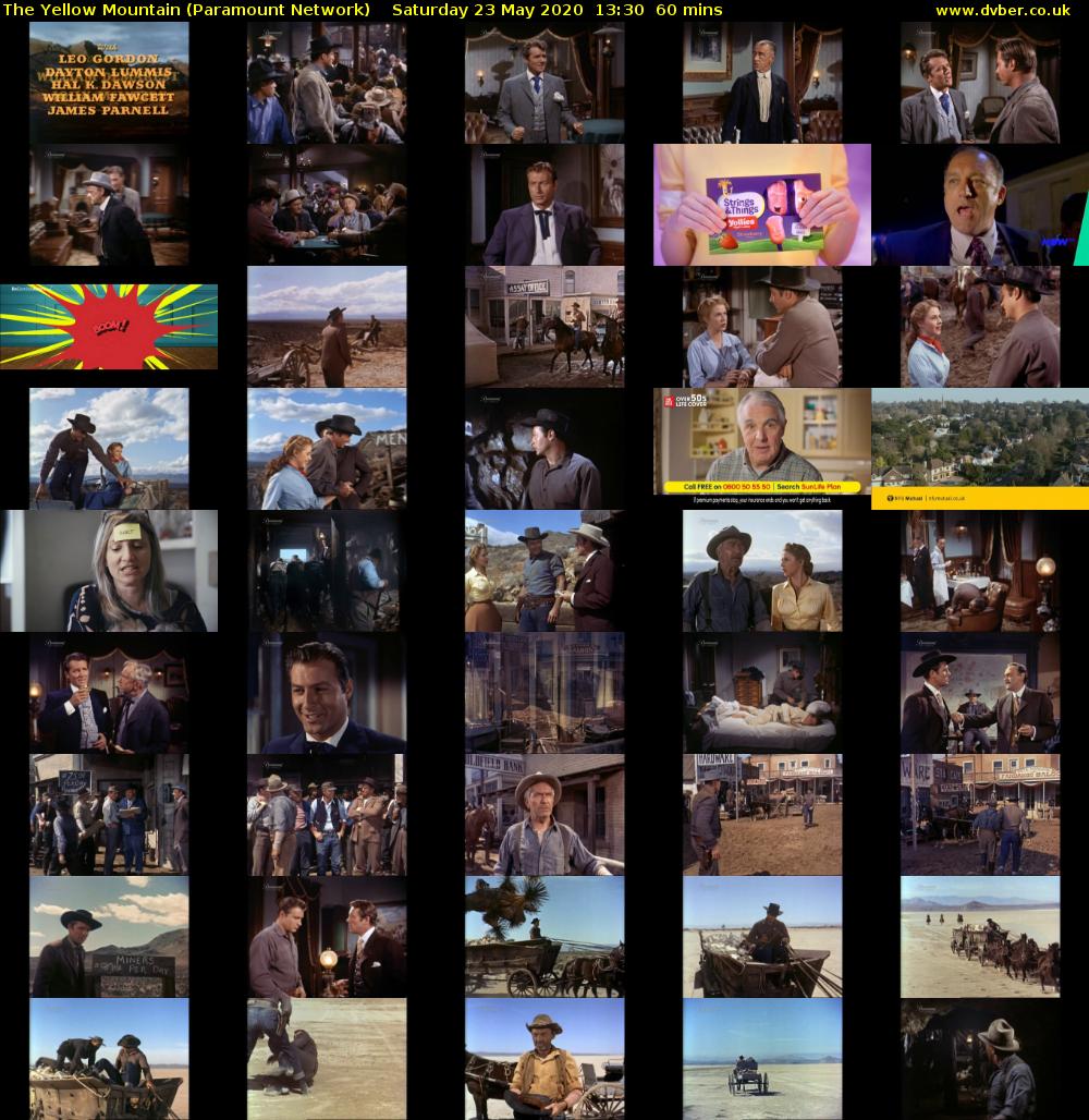 The Yellow Mountain (Paramount Network) Saturday 23 May 2020 13:30 - 14:30