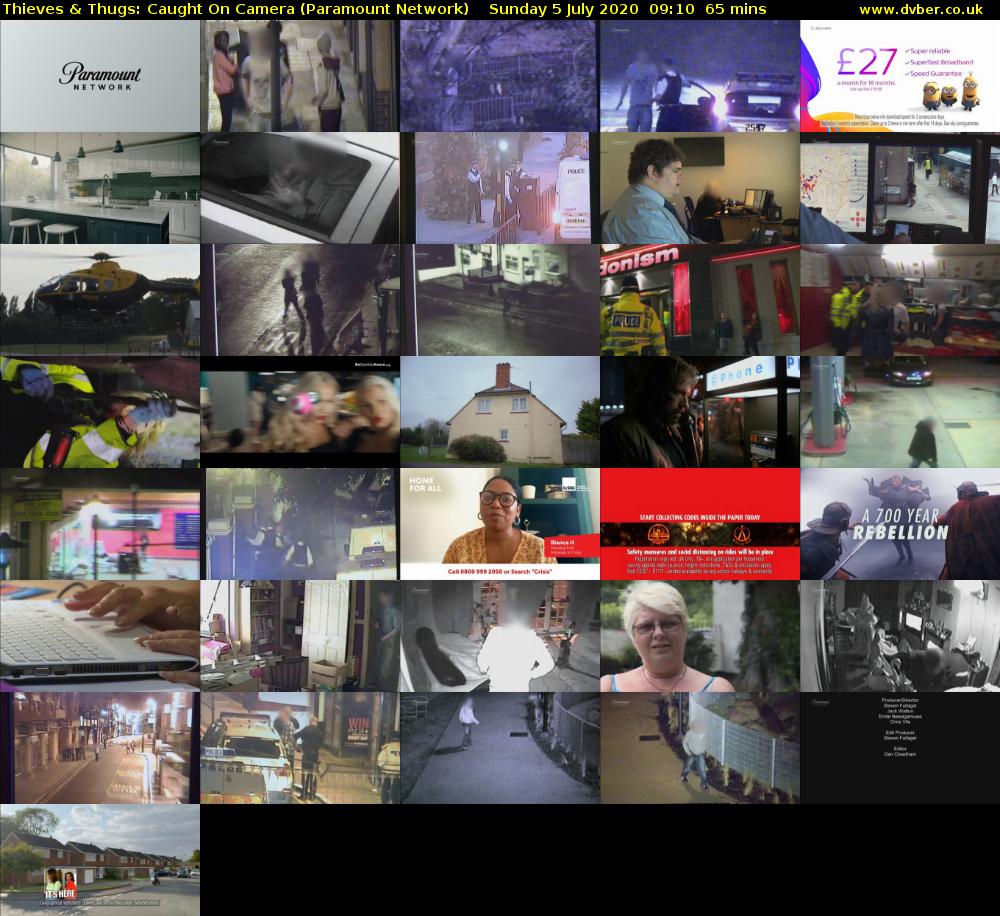 Thieves & Thugs: Caught On Camera (Paramount Network) Sunday 5 July 2020 09:10 - 10:15