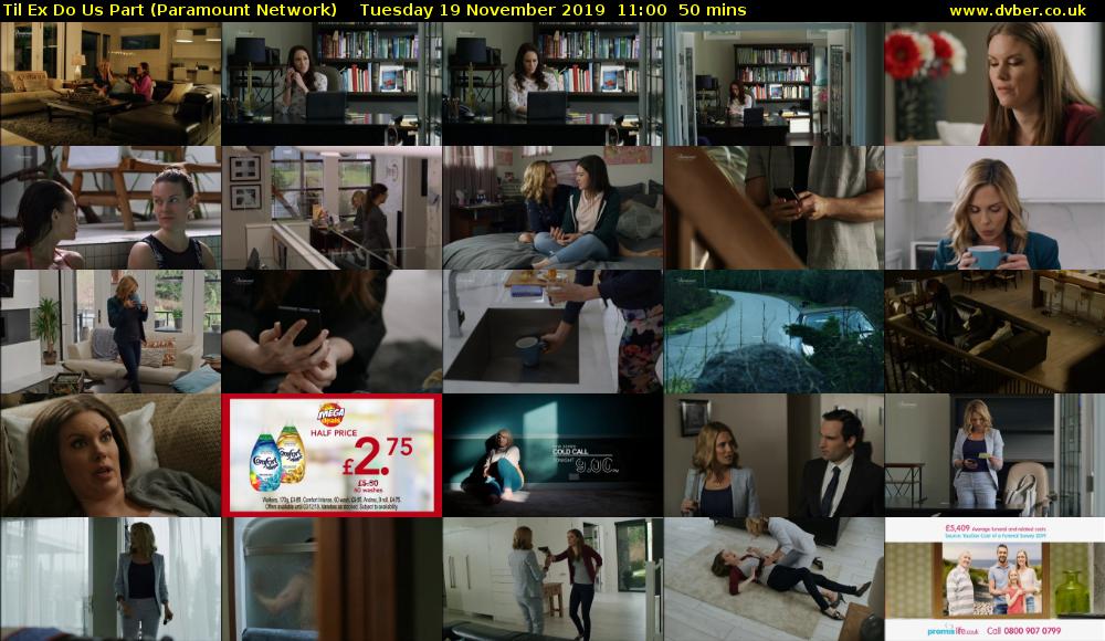 Til Ex Do Us Part (Paramount Network) Tuesday 19 November 2019 11:00 - 11:50