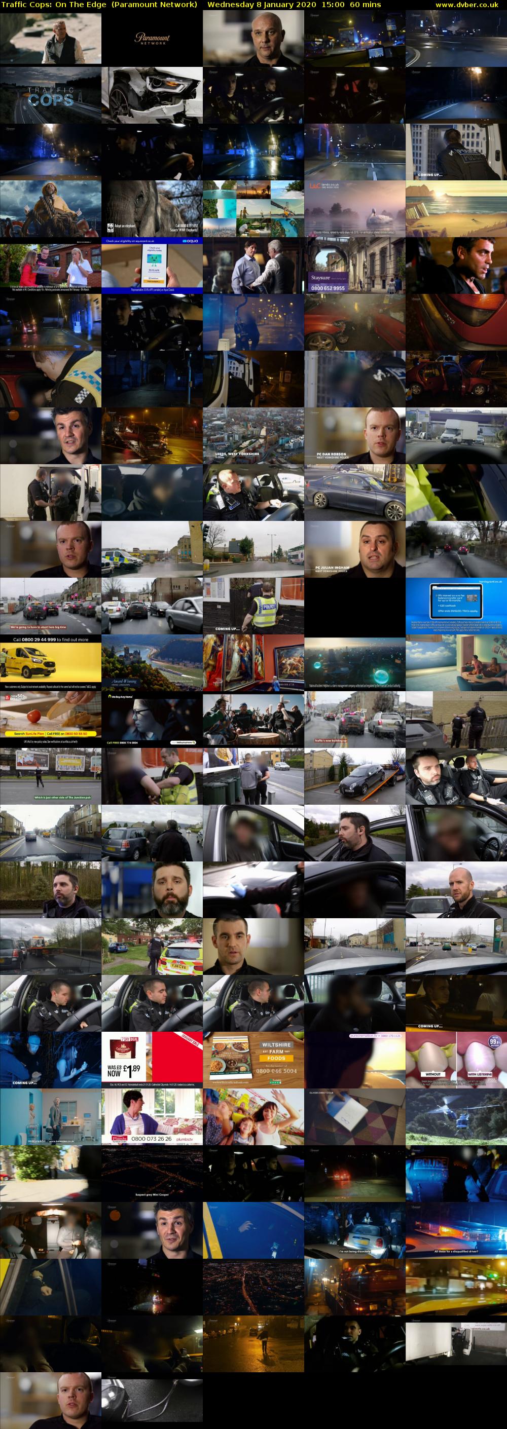Traffic Cops: On The Edge  (Paramount Network) Wednesday 8 January 2020 15:00 - 16:00