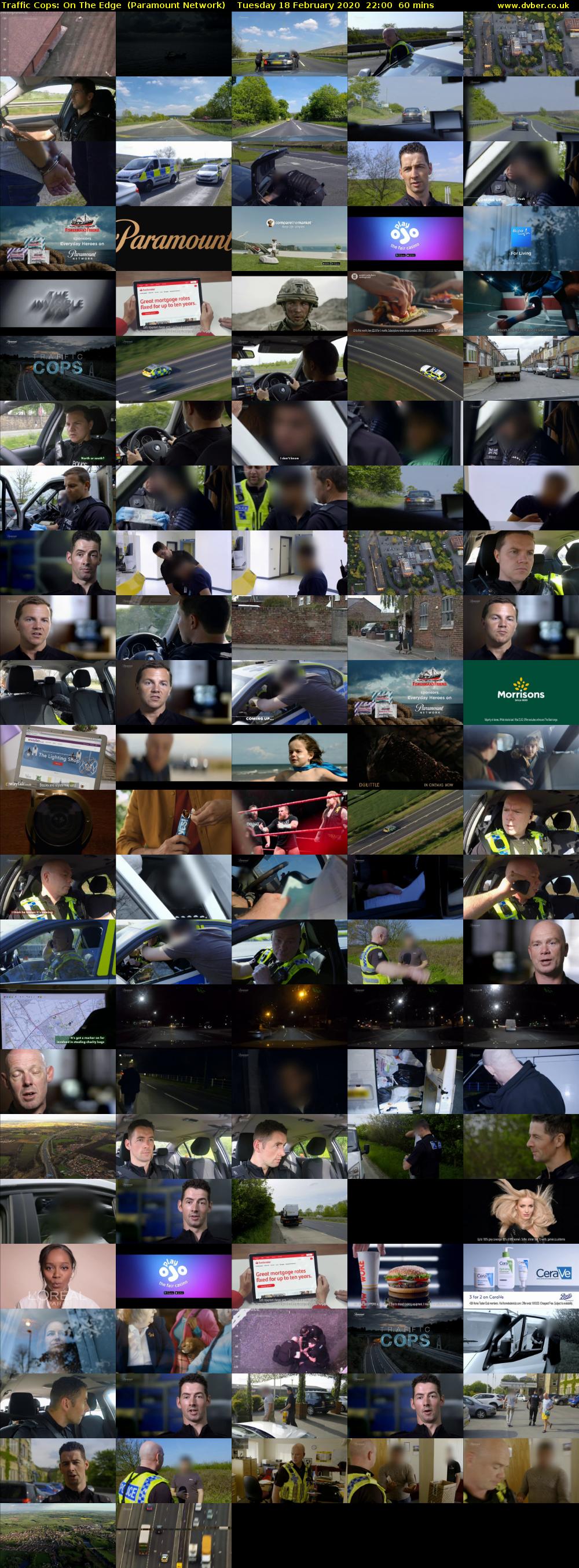 Traffic Cops: On The Edge  (Paramount Network) Tuesday 18 February 2020 22:00 - 23:00