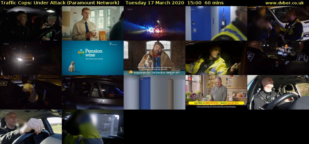 Traffic Cops: Under Attack (Paramount Network) Tuesday 17 March 2020 15:00 - 16:00