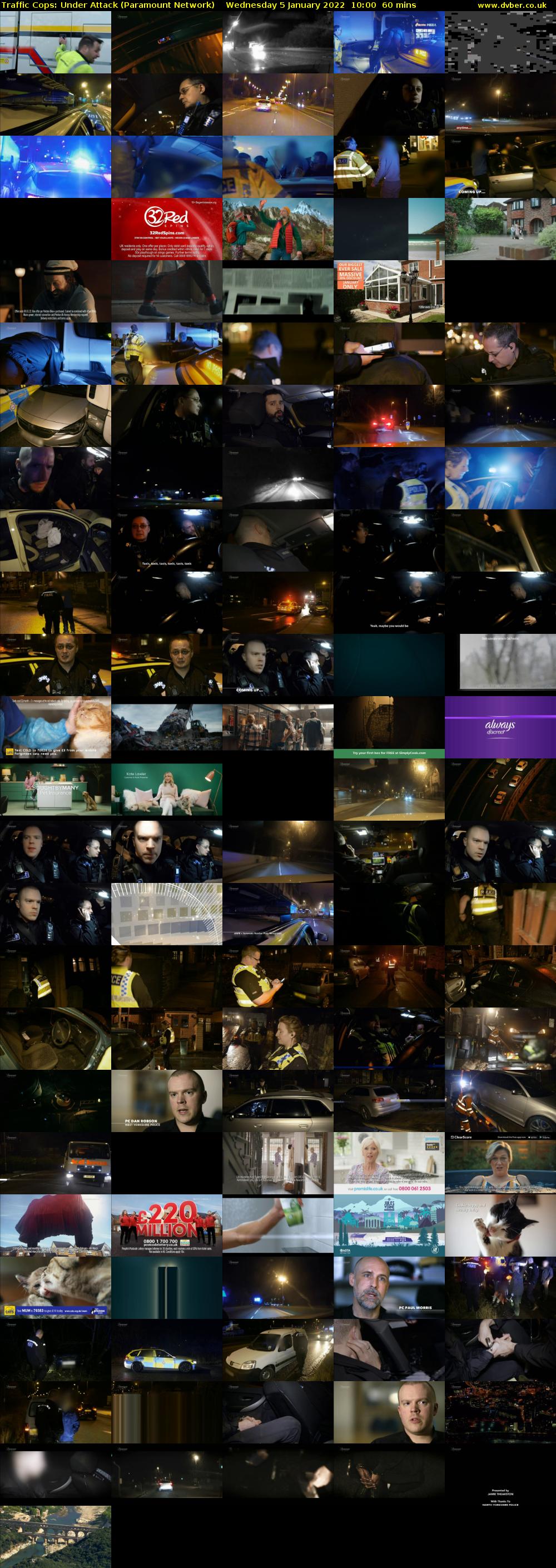 Traffic Cops: Under Attack (Paramount Network) Wednesday 5 January 2022 10:00 - 11:00