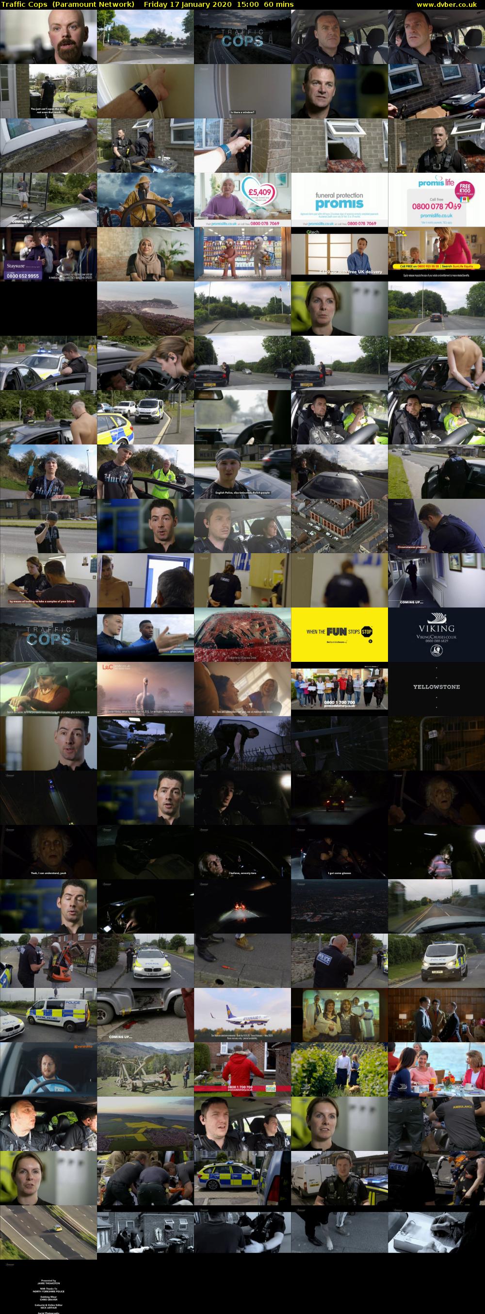 Traffic Cops  (Paramount Network) Friday 17 January 2020 15:00 - 16:00